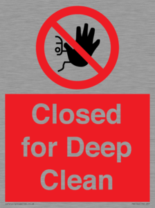 Closed for Deep Clean